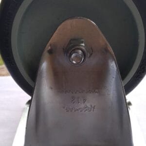 Fixo Completo Roda Preta Polipropileno 70kg