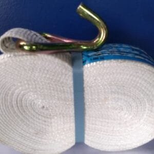 Cinta Branca Com Gancho J de 3000x50x9mts Carga