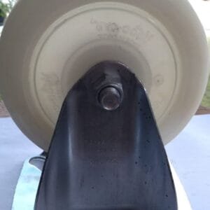 Rodizio Fixo Completo 5" 300kg Roda Nylon