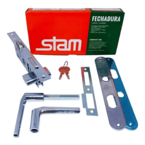 FECHADURA STAM EXTERNA 501/502 cor preto
