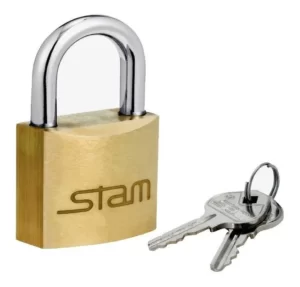 CADEADO STAM 35MM LATONADO