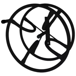 SUPORTE PARA MANGUERA ENROLAR COR PRETO