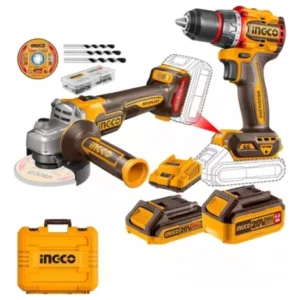 Combo Parafusadeira E Esmerilhadeira - Ingco.